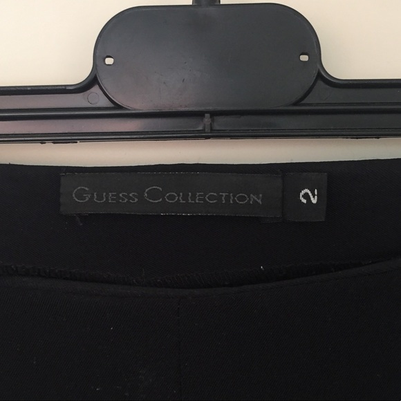 Vintage Guess Collection Black Pant w/ Side Slit 2 - Picture 6 of 9